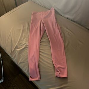 nike leggings, color pink, size small